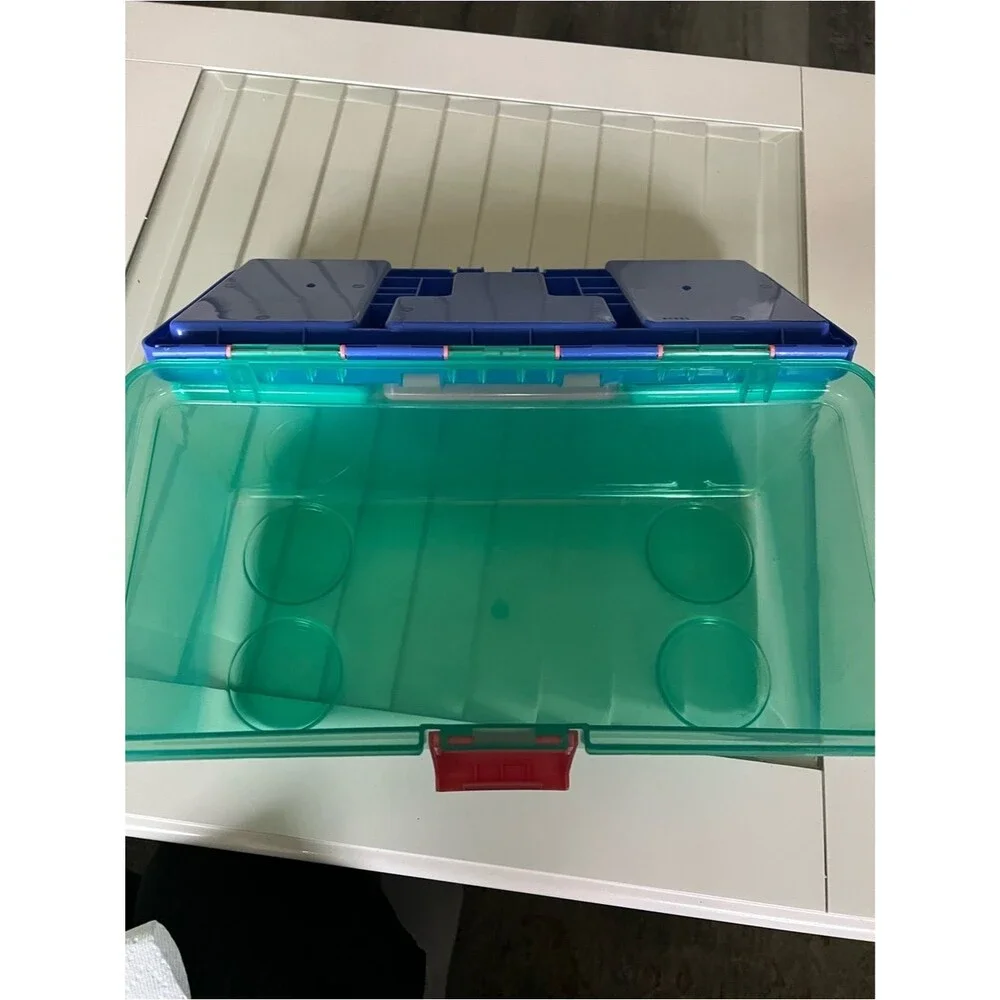 Littlest Pet Shop Tackle Box Toy Storage Carry Case